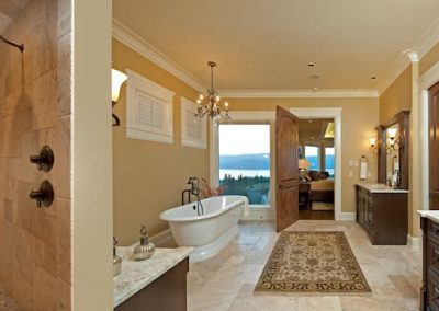bathroom with view